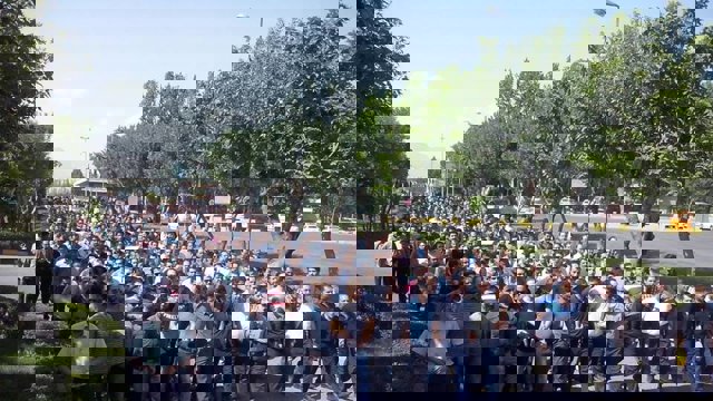 پنجمین روز اعتصاب کارکنان شرکت ایران ترانسفو زنجان - ویدئو