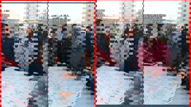  امضای طومار توسط اهالی شهر جدید سهند در اعتراض به اتوبان تبریز _سهند