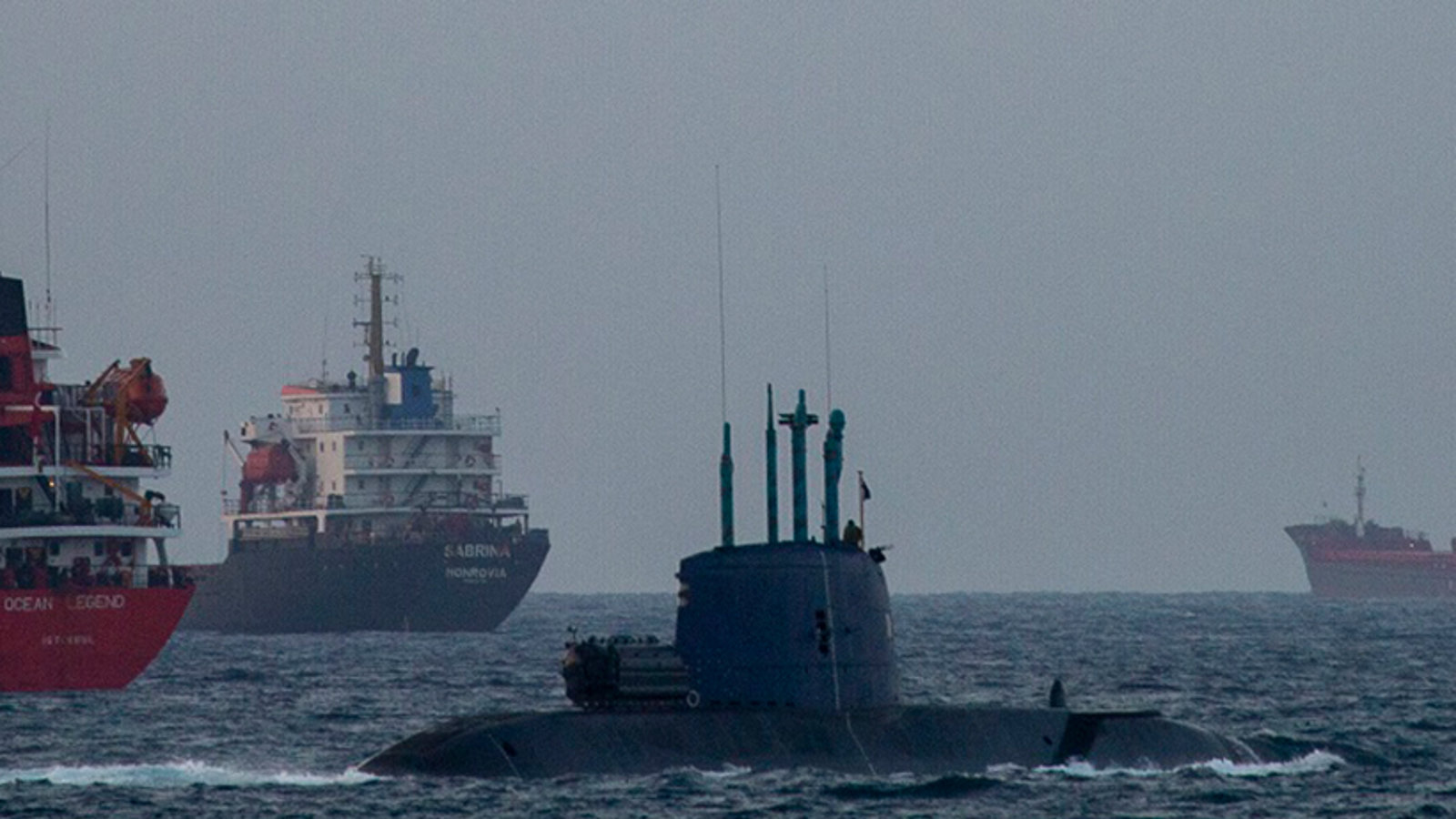 زیردریایی اسرائیل در راه خلیج