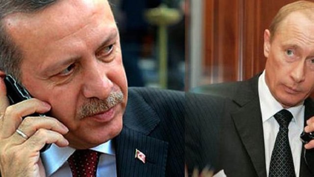 پوتین موفقیت تورکیه در نبرد با داعش در سوریه را تبریک گفت