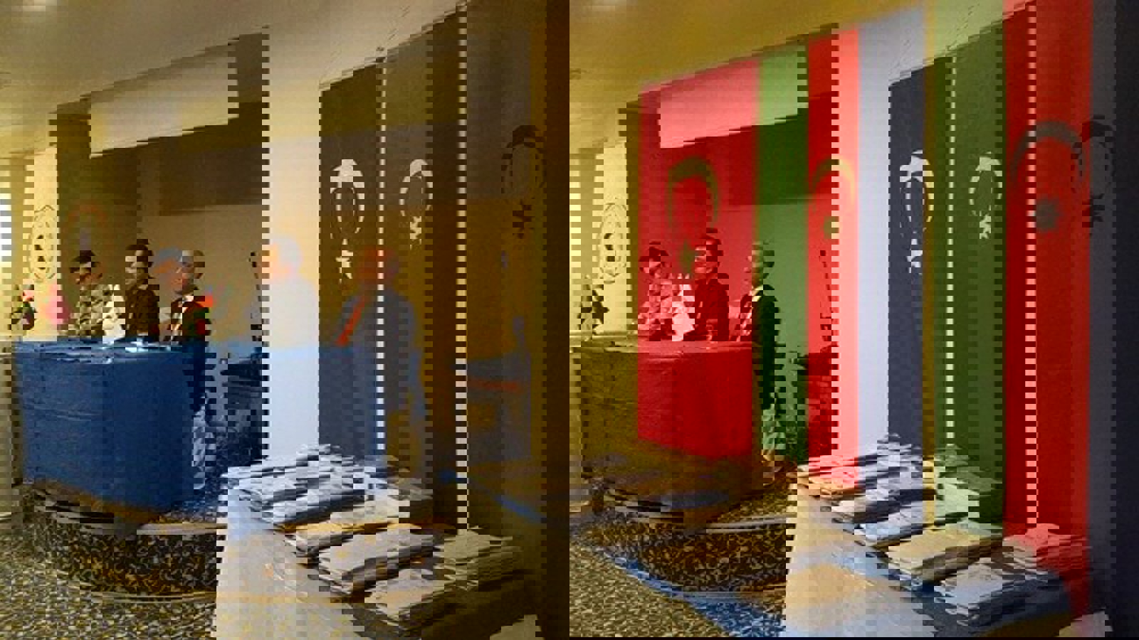 ویدئو کنفرانس یازدهمین سالگرد تاسیس تشکیلات مقاومت ملی آزربایجان در آنکارا