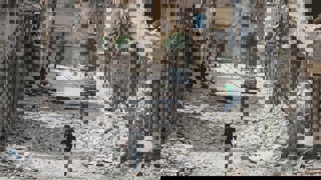 دهها تن از غیرنظامیان در غرب حلب کشته شدند