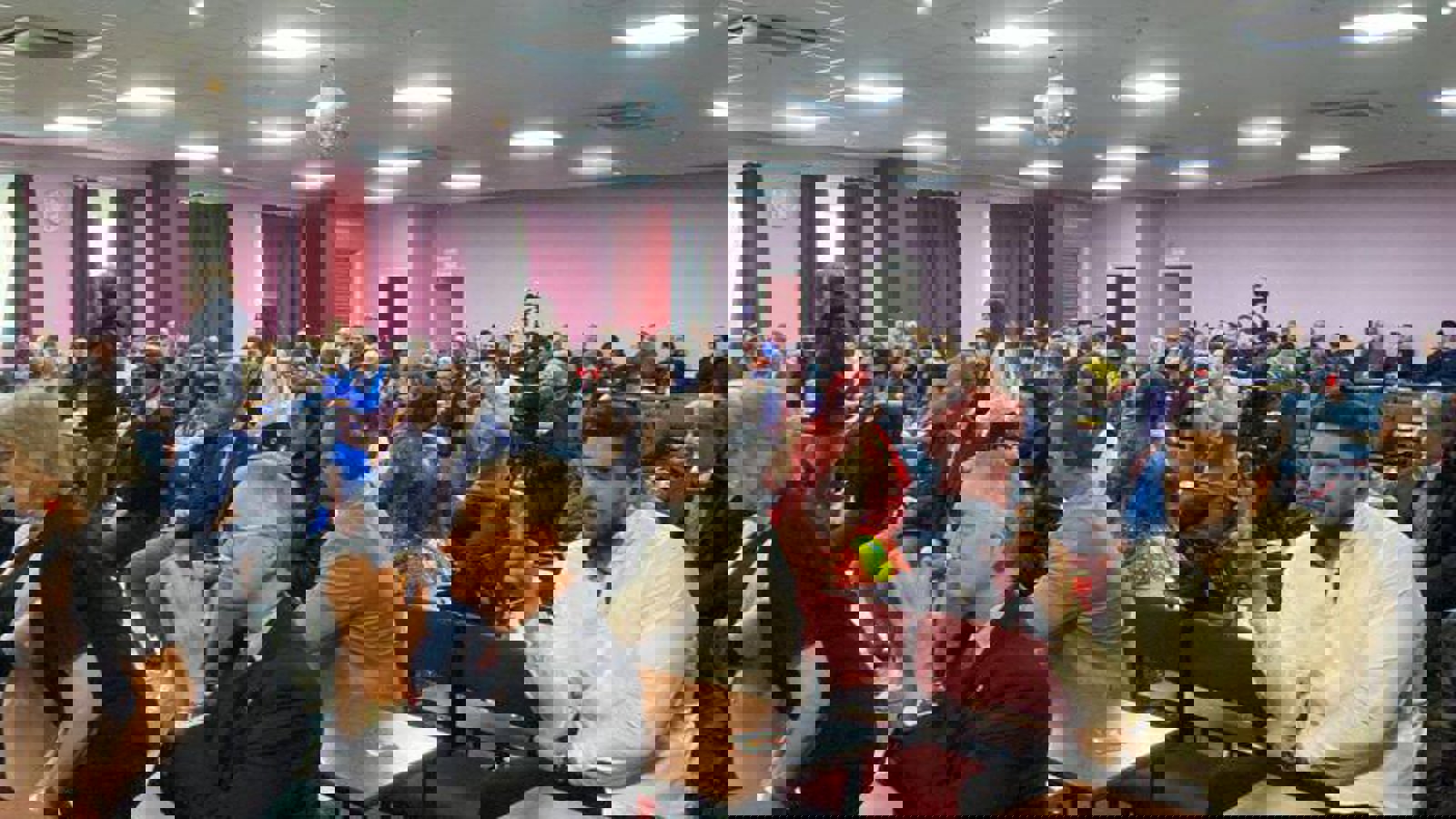 مراسم روز جهانی زبان مادر در شهر لیدز بریتانیا