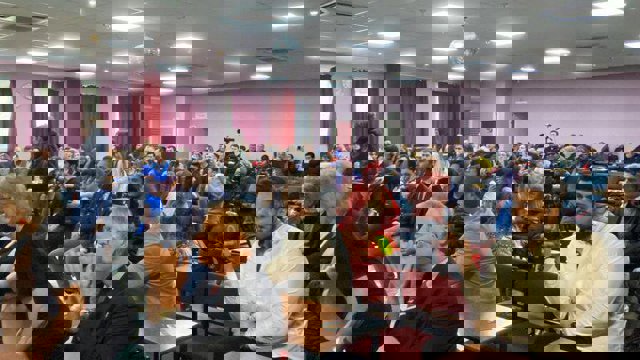 مراسم روز جهانی زبان مادر در شهر لیدز بریتانیا