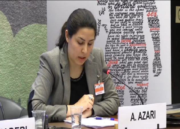 سخنرانی عذرا آذری با موضوع « زنان و حق تحصیل در ایران» سخنرانی عذرا آذری با موضوع « زنان و حق تحصیل در ایران»
