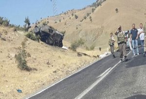 کشته شدن هشت سرباز ترکیه در اثر انفجار یک بمب کنار جاده‌ای