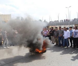 تظاهرات خشونت آمیز کردهای سلیمانیه عراق برعلیه حکومت اقلیم در پی وضعیت بد اقتصادی +...