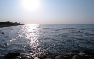 کاهش شدید آب دریای خزر