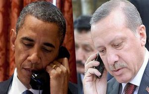 درخواست اوباما از اردوغان جهت خروج نیروهای ترکیه از عراق