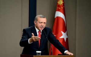 رئیس جمهور ترکیه : فرقی بین پ.ک.ک و داعش نیست/روسیه در تلاش برای تشکیل یک...
