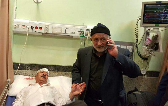 تصادف آقای ”عزیز پورولی” فعال سرشناس حرکت ملی آزربایجان در جاده اورمیه و عیادت نماینده اورمیه از ایشان تصادف آقای ”عزیز پورولی” فعال سرشناس حرکت ملی آزربایجان در جاده اورمیه و عیادت نماینده اورمیه از ایشان