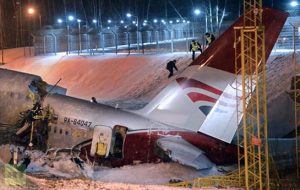 کشته شدن ۶۲ نفر در سقوط هواپیمایی در روسیه