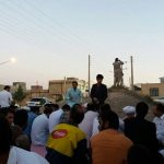 نمازخانه اهل سنت در شهر اسدیه خراسان جنوبی پلمب شد + تصاویر