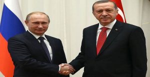دیدار حساس و صمیمی ”اردوغان و پوتین” در سن پطرزبورگ