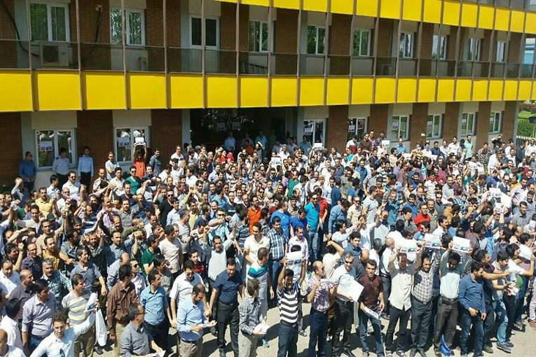 شانزدهمین روز تحصن و اعتصاب کارگران شرکت ایران ترانسفو زنجان آغاز شد شانزدهمین روز تحصن و اعتصاب کارگران شرکت ایران ترانسفو زنجان آغاز شد