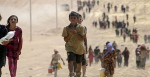 یونیسف: جنگ ۲۸ میلیون کودک را آواره کرده‌است