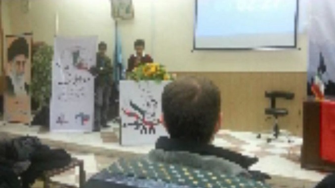 سخنرانی در حمایت از مرتضی مرادپور در دانشگاه اورمیه