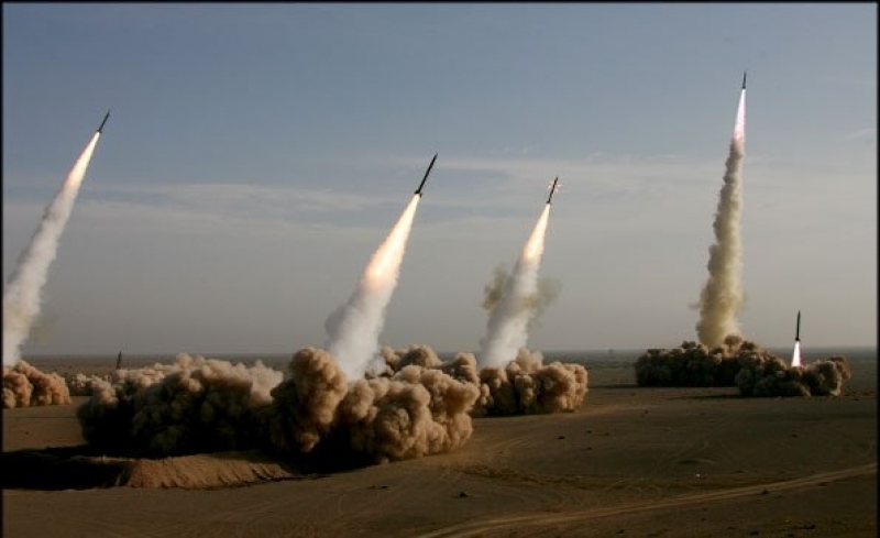 تنها یک موشک از هفت موشک پرتاب شده توسط ایران به اهداف مورد نظر برخورد کرده است