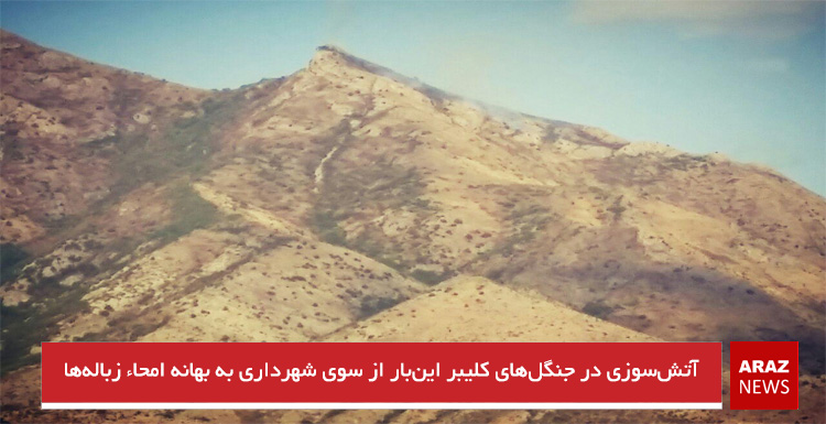 آتشسوزی در جنگلهای کلیبر اینبار از سوی شهرداری به بهانه امحاء زبالهها آتشسوزی در جنگلهای کلیبر اینبار از سوی شهرداری به بهانه امحاء زبالهها