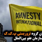 حمله هواداران گروه تروریستی پ.ک.ک به دفتر سازمان عفو بین‌الملل