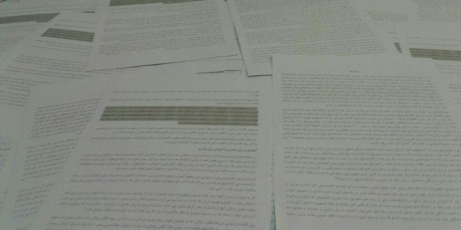 توزیع هزاران شبنامه اعتراضی در خوی توزیع هزاران شبنامه اعتراضی در خوی