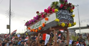 مرگ ۴۲ تن در اعتراضات روز جمعه مردم عراق