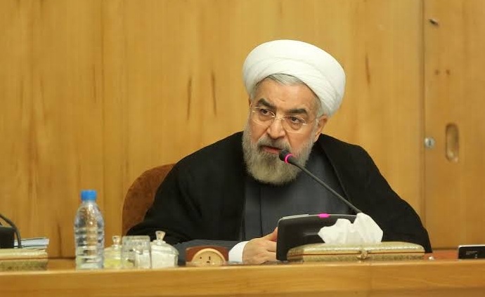تشکر حسن روحانی از نهادهای مسلح و امنیتی به خاطر سرکوب مردم تشکر حسن روحانی از نهادهای مسلح و امنیتی به خاطر سرکوب مردم