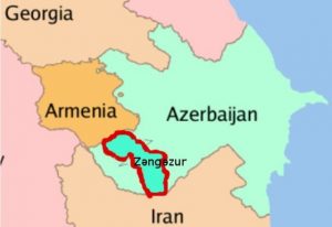 آذربایجانین تاریخی اراضیسی اولان زنگه‌زور، ارمنیستانا نئجه وئریلدی؟