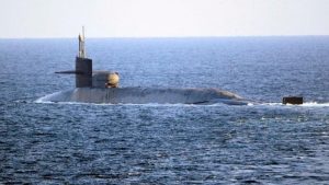 آمریکا از ورود زیردریایی خود به خلیج خبر داد