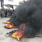 تظاهرات ساکنان عرب دیرالزور علیه ی.پ.گ/پ.ک.ک به دلیل ممانعت از دسترسی آنها به سوخت