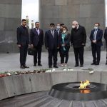 دیدار وزیر دفاع عراق از بنای یادبود به اصطلاح «نسل کشی ارامنه»!