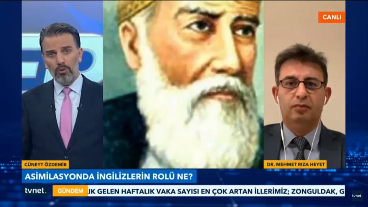 مصاحبه تلویزیون تی‌وی نت ترکیه با دکتر محمدرضا هیئت در مورد توهین به حکیم فضولی در ایران