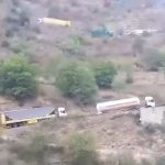 کامیون‌های ایرانی حامل کالاهای مشکوک به ارمنستان از جاده جایگزین تاتئو-قافان می‌گذرند