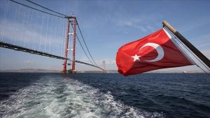 عملیات احداث طولانی‌ترین پل معلق جهان در ترکیه رو به اتمام است