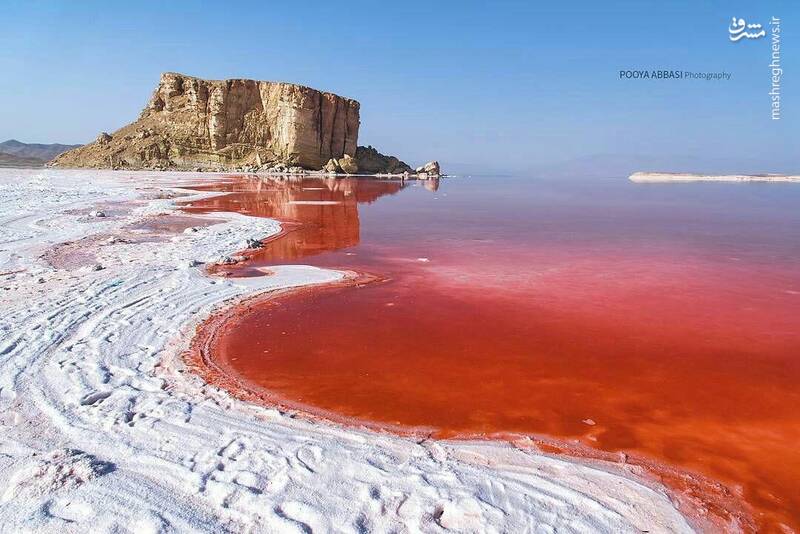 پیشبینی میشود در سال جاری قسمت جنوبی دریاچه اورمیه به طور کامل خشک شود پیشبینی میشود در سال جاری قسمت جنوبی دریاچه اورمیه به طور کامل خشک شود