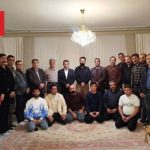 دیدار جمعی از فعالان ملی آذربایجان با کریم اسماعیل‌زاده پس از آزادی از زندان
